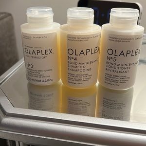 Olaplex no. 3,4, and 5